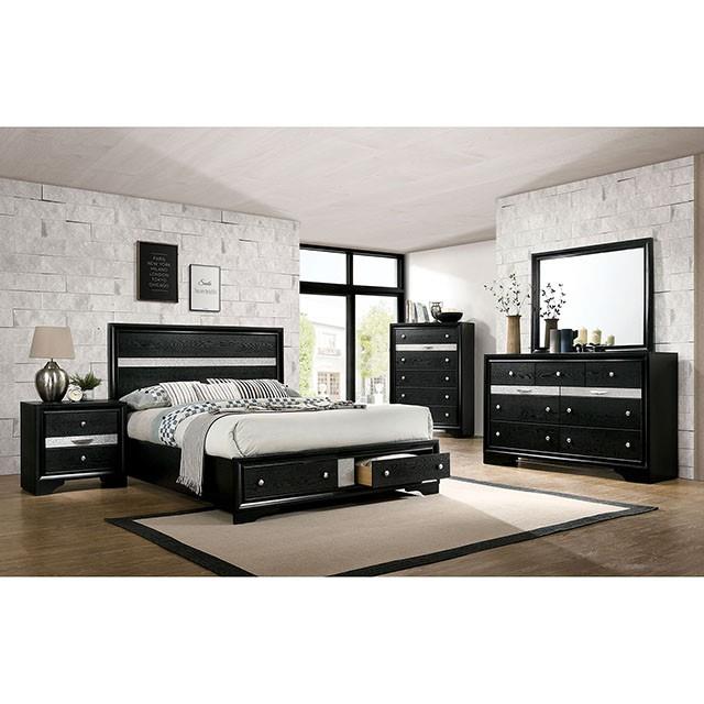Furniture of America Chrissy CM7552BK-Q-BED Queen Bed IMAGE 4