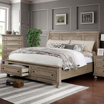 Furniture of America Wells CM7568EK-BED E.King Bed IMAGE 1