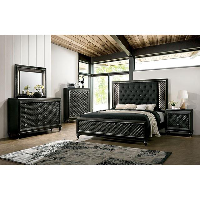  Furniture of America Demetria CM7584EK-BED E.King Bed IMAGE 2