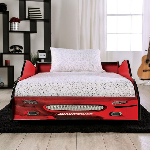 Furniture of America Dustrack CM7643RD-BED Twin Bed IMAGE 4
