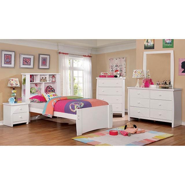  Furniture of America Marlee 4-Drawer Chest CM7651WH-C IMAGE 1
