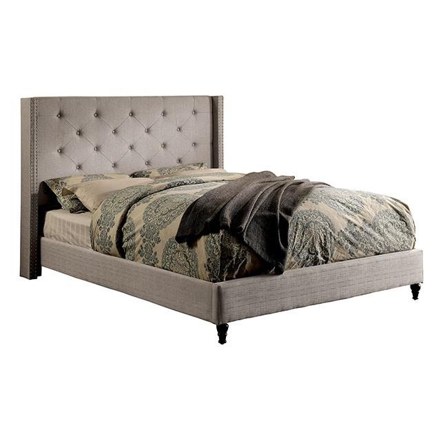 Furniture of America Anabelle CM7677GY-EK-BED-VN E.King Bed IMAGE 4