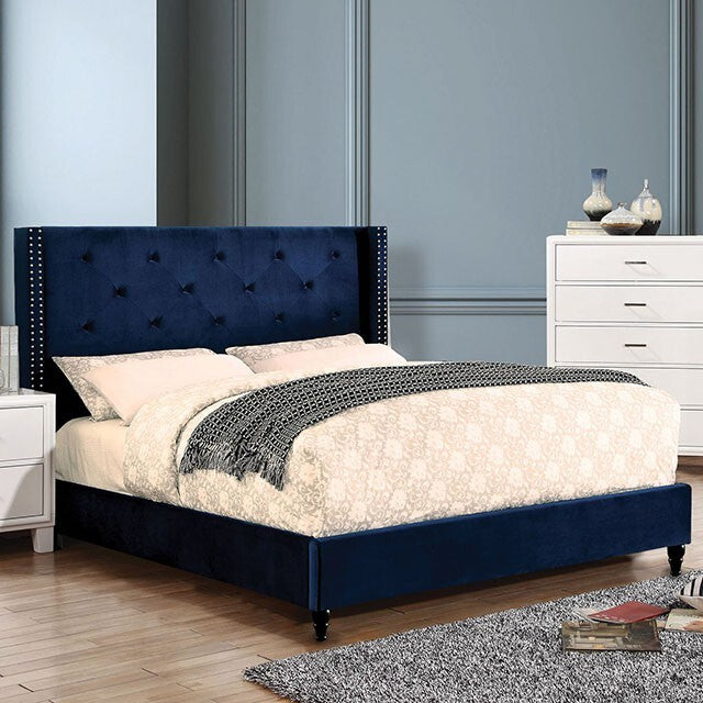  Furniture of America Anabelle California King Bed CM7677NV-CK-BED-VN IMAGE 1