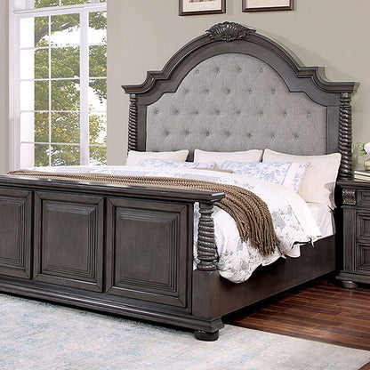  Furniture of America Esperia California King Bed CM7711GY-CK-BED IMAGE 1