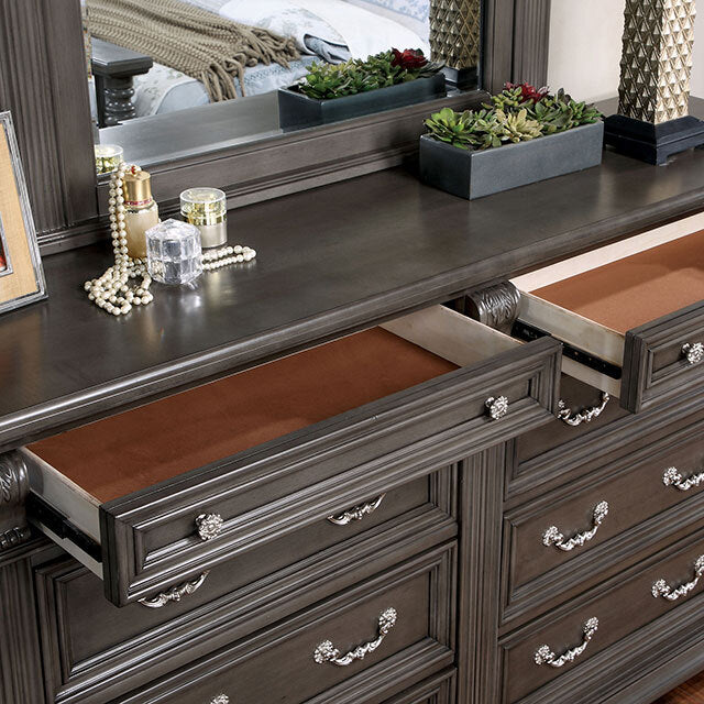  Furniture of America Esperia 8-Drawer Dresser CM7711GY-D IMAGE 3