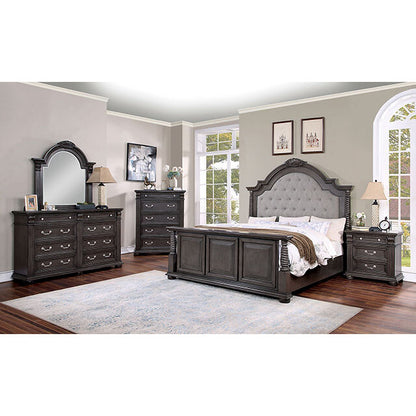  Furniture of America Esperia 3-Drawer Nightstand CM7711GY-N IMAGE 2