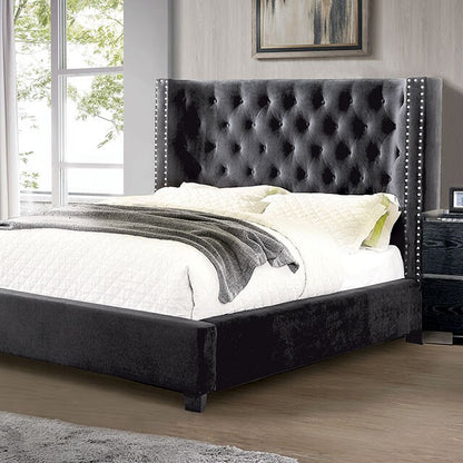  Furniture of America Cayla Queen Bed CM7779BK-Q-BED-VN IMAGE 1