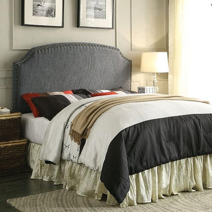  Furniture of America Hasselt CM7880GY-HB-FQ-VN King Headboard IMAGE 1