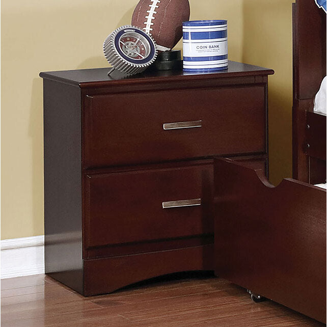  Furniture of America Prismo 2-Drawer Kids Nightstand CM7941CH-N IMAGE 2