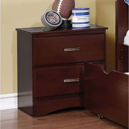  Furniture of America Prismo 2-Drawer Kids Nightstand CM7941CH-N IMAGE 2