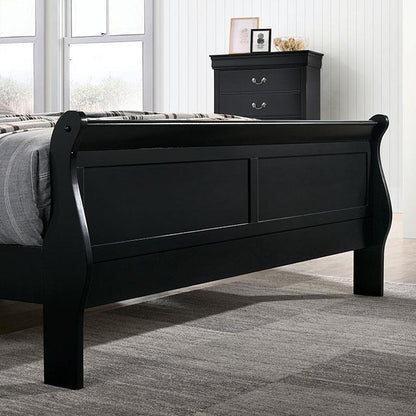  Furniture of America Louis Philippe California King Sleigh Bed CM7966BK-CK-BED IMAGE 3