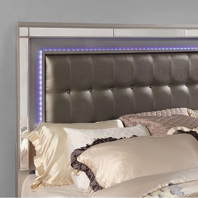 Furniture of America Brachium CM7977SV-Q-BED Queen Bed IMAGE 2