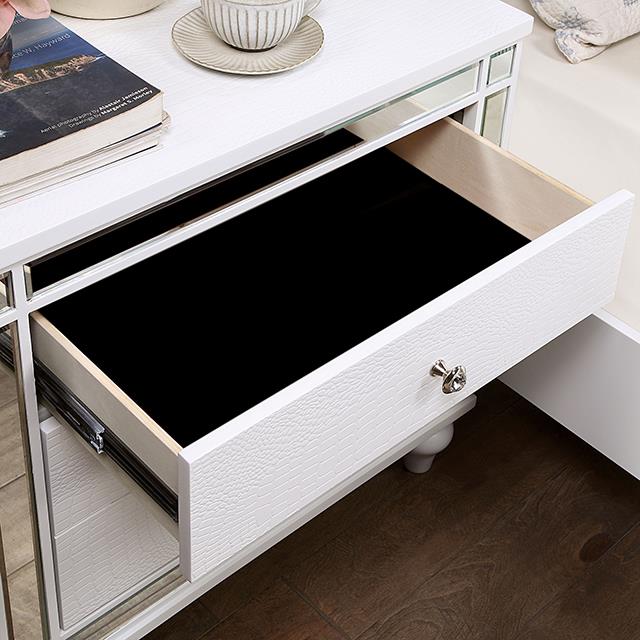 Furniture of America Brachium CM7977WH-EK-BED E.King Bed IMAGE 4