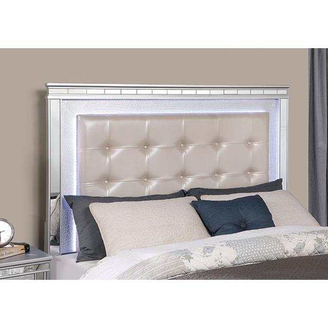  Furniture of America Bellinzona King Panel Bed with Storage CM7992EK-BED IMAGE 4