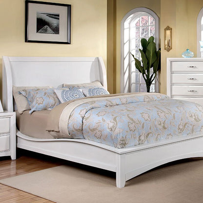 Furniture of America Delphie California King Bed CM7999WH-CK-BED IMAGE 1