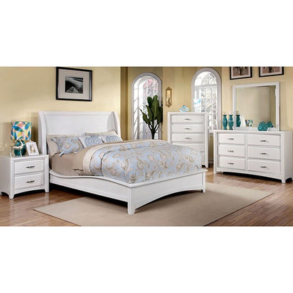  Furniture of America Delphie California King Bed CM7999WH-CK-BED IMAGE 2