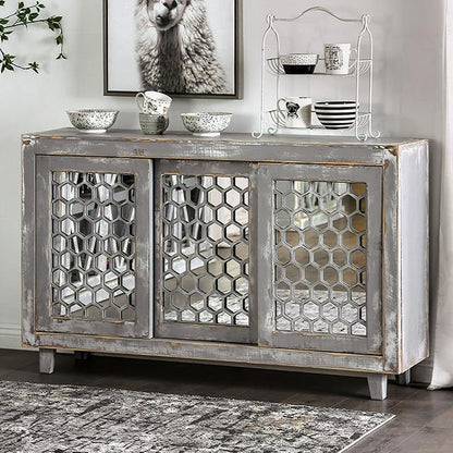  Furniture of America Brianna EM-AC091GY Cabinet IMAGE 1