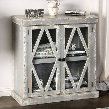  Furniture of America Accent Cabinets Cabinets EM-AC092GY IMAGE 1