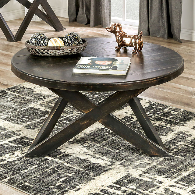 Furniture of America Culver Coffee Table EM4003BK-C IMAGE 1