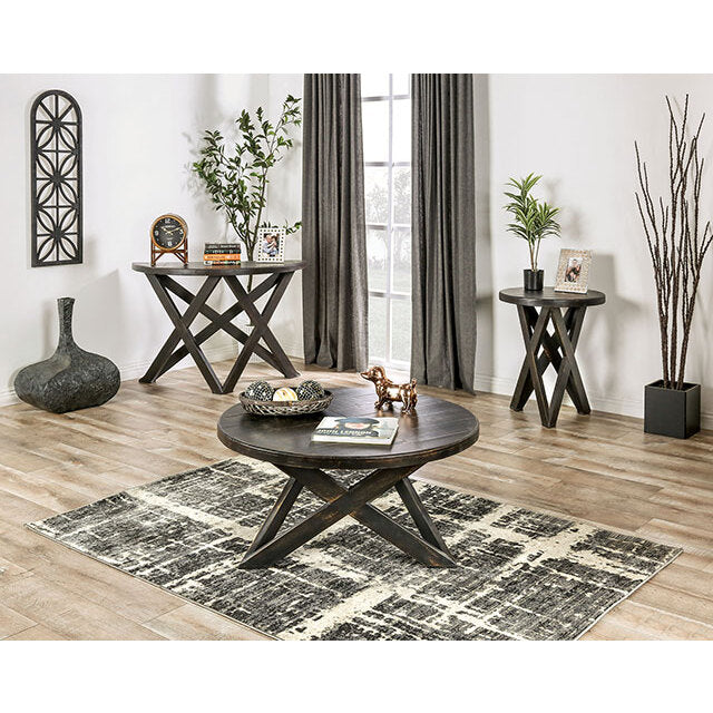  Furniture of America Culver Coffee Table EM4003BK-C IMAGE 2