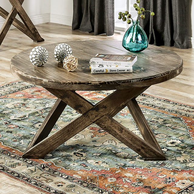  Furniture of America Culver Coffee Table EM4003BR-C IMAGE 1