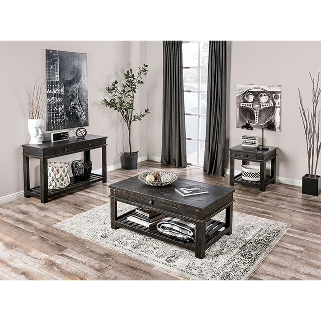  Furniture of America McAllen Coffee Table EM4009BK-C IMAGE 2