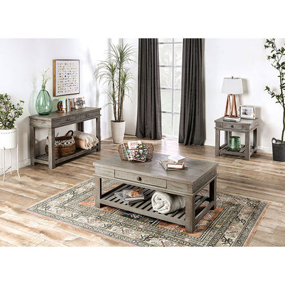  Furniture of America McAllen End Table EM4009GY-E IMAGE 2