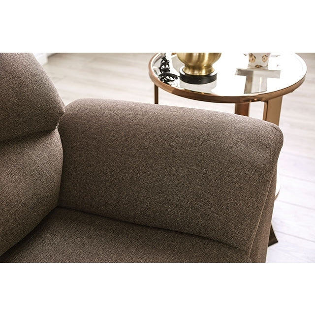  Furniture of America Meyrin Stationary Fabric Sofa EM6720BR-SF IMAGE 5