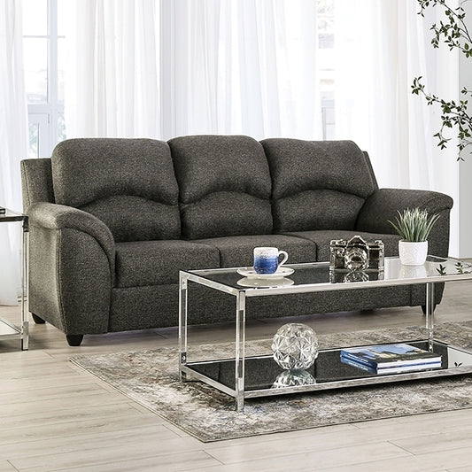  Furniture of America Meyrin Stationary Fabric Sofa EM6720DG-SF IMAGE 1