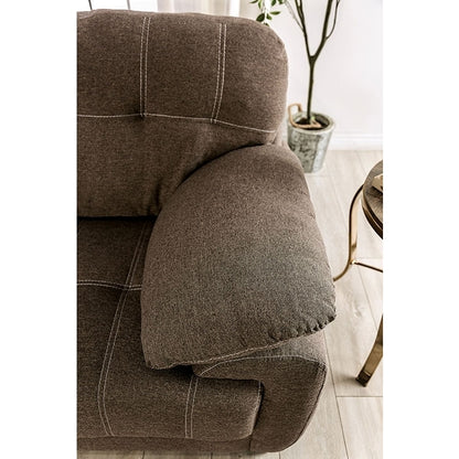  Furniture of America Canby Stationary Fabric Sofa EM6722BR-SF IMAGE 4