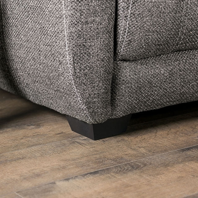  Furniture of America Canby Stationary Fabric Sofa EM6722DG-SF IMAGE 7
