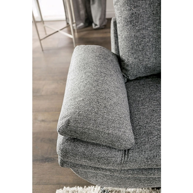  Furniture of America Reinach Fabric Sectional EM6751GY-SECT IMAGE 4