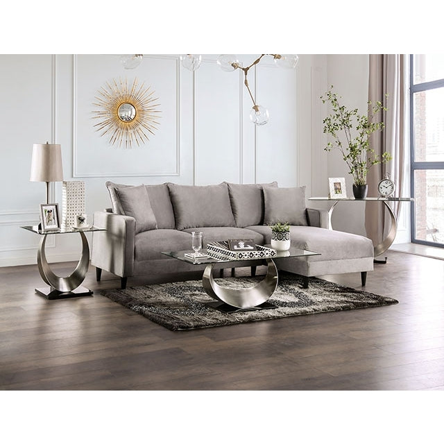  Furniture of America Koniz Fabric Sectional EM6752LG-SECT IMAGE 2