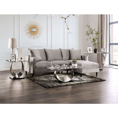  Furniture of America Koniz Fabric Sectional EM6752LG-SECT IMAGE 2
