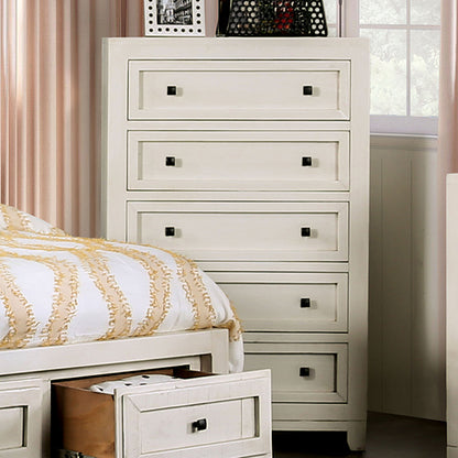  Furniture of America Oakridge 5-Drawer Chest EM7074IV-C IMAGE 1