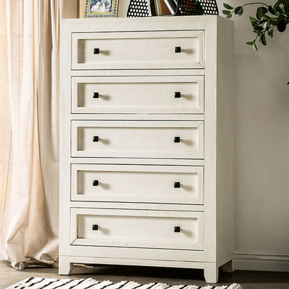  Furniture of America Oakridge 5-Drawer Chest EM7074IV-C IMAGE 3