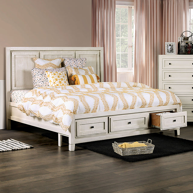  Furniture of America Oakridge King Bed EM7074IV-EK-BED IMAGE 1