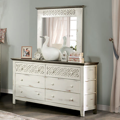  Furniture of America Myrtlemoore 6-Drawer Dresser EM7079IV-D IMAGE 1