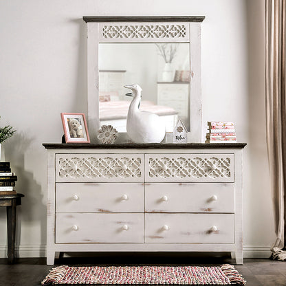  Furniture of America Myrtlemoore 6-Drawer Dresser EM7079IV-D IMAGE 3