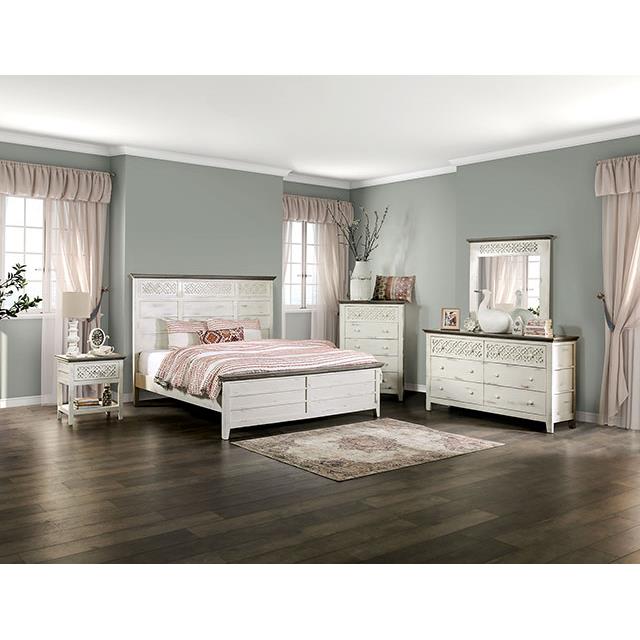 Furniture of America Myrtlemoore EM7079IV-Q-BED Queen Bed IMAGE 2