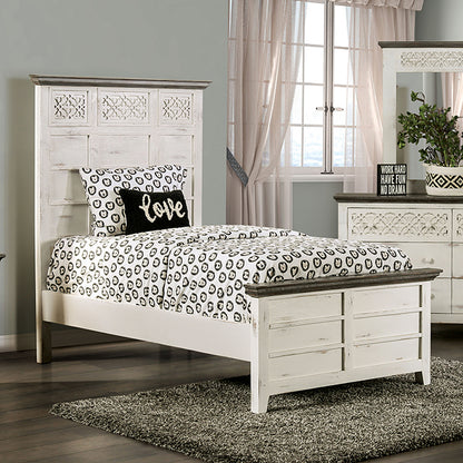  Furniture of America Myrtlemoore Twin Bed EM7079IV-T-BED IMAGE 1