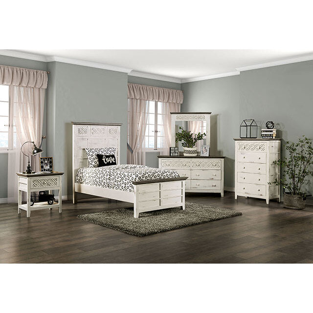  Furniture of America Myrtlemoore Twin Bed EM7079IV-T-BED IMAGE 2