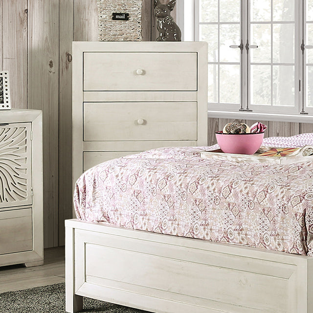  Furniture of America Geneva 4-Drawer Chest EM7080IV-C IMAGE 1