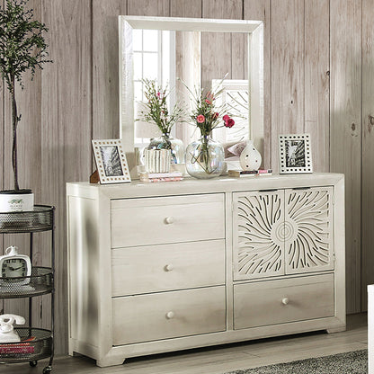 Furniture of America Geneva 4-Drawer Dresser EM7080IV-D IMAGE 1