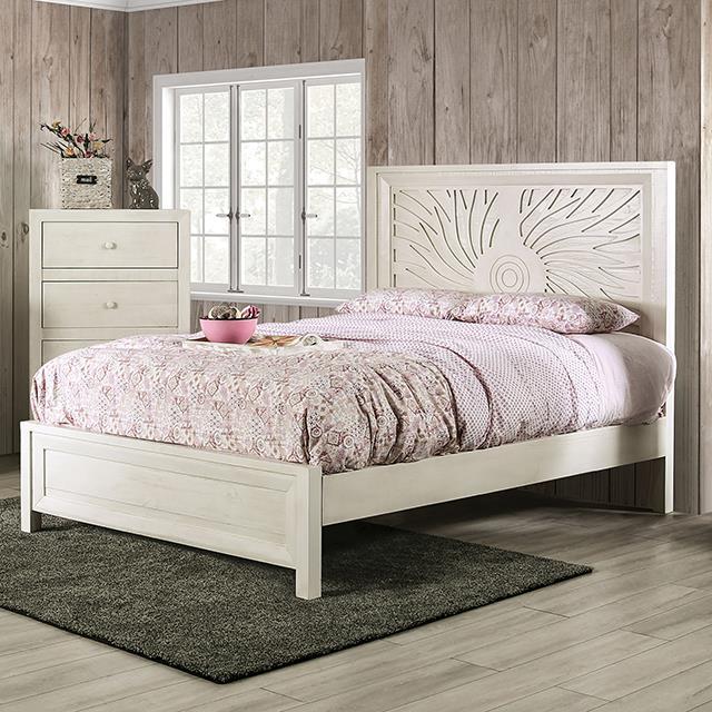 Furniture of America Geneva EM7080IV-F-BED Full Bed IMAGE 1