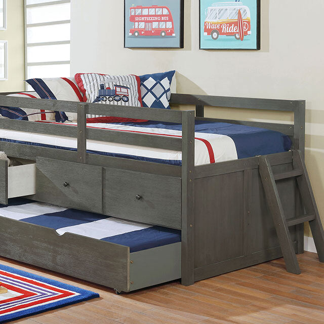  Furniture of America Kids Beds Loft Bed FOA-BK651GY-BED IMAGE 1