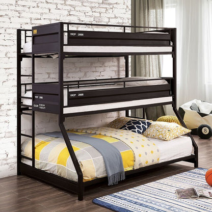  Furniture of America Kids Beds Bunk Bed FOA-BK971BK-BED IMAGE 1