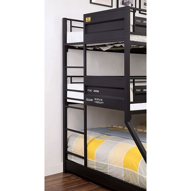  Furniture of America Kids Beds Bunk Bed FOA-BK971BK-BED IMAGE 3