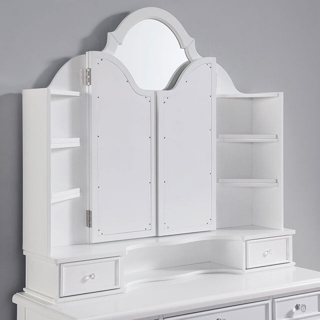  Furniture of America Ambrosia Vanity Set FOA-DK929-PK IMAGE 3