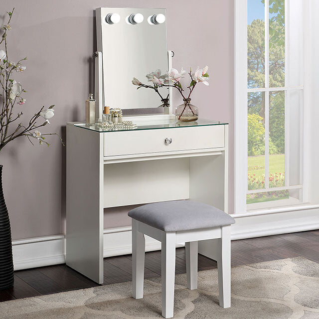  Furniture of America Marcella Vanity Set FOA-DK937 IMAGE 1